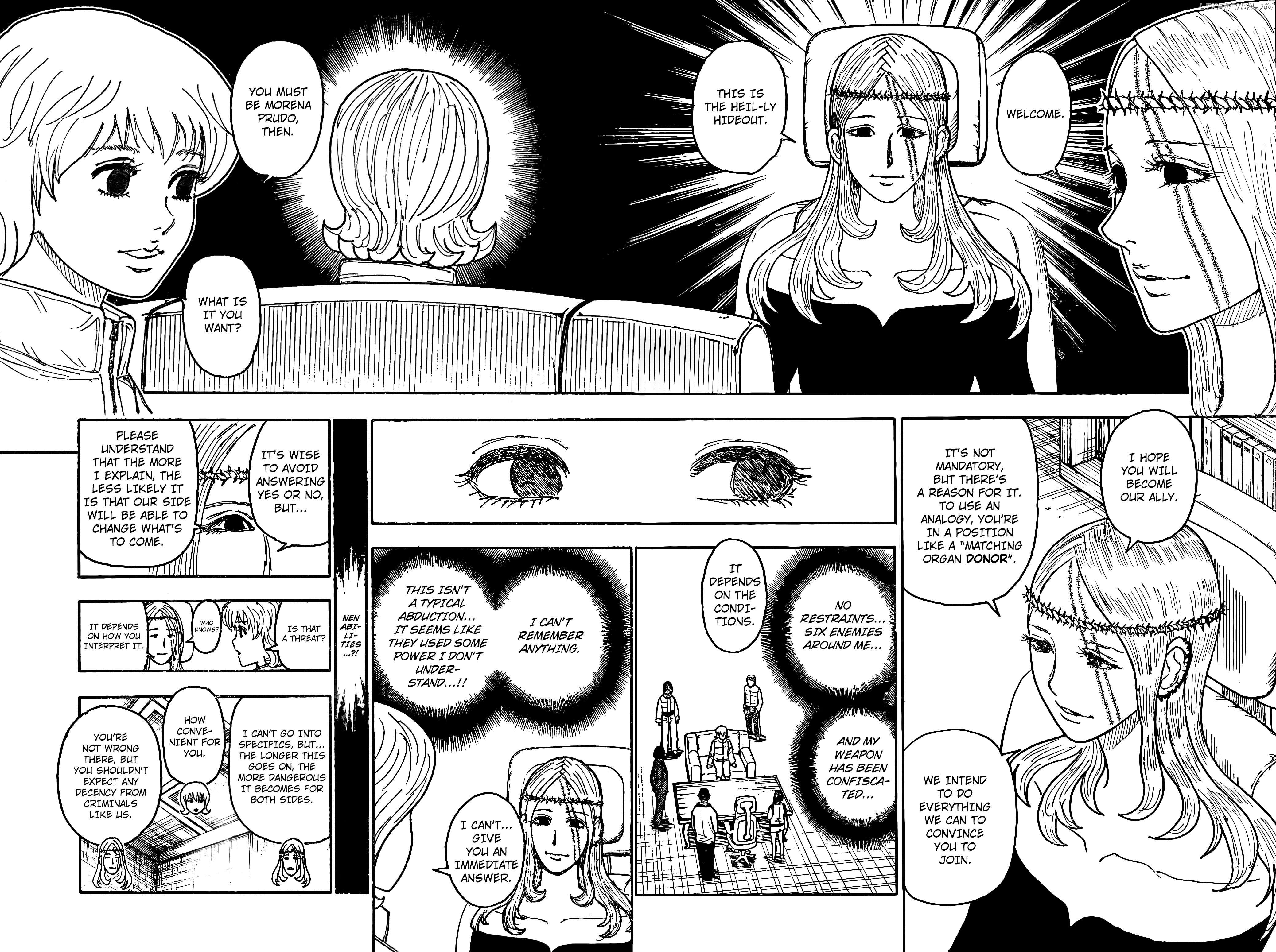 Hunter x Hunter, Chapter 407 image 06